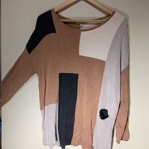 CUTE Patchwork Sweater